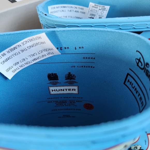 New Hunter Disney Mickey Mouse Limited Edition Kids Boots - Picture 2 of 10